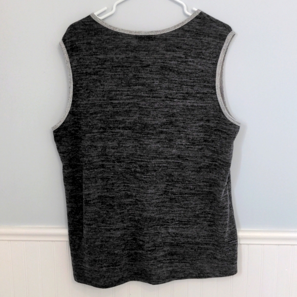 Grey Two Tone Tank Top - Picture 3 of 4